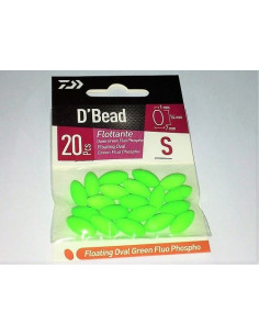 Daiwa Oval Float. Verde Phospho Tam.S